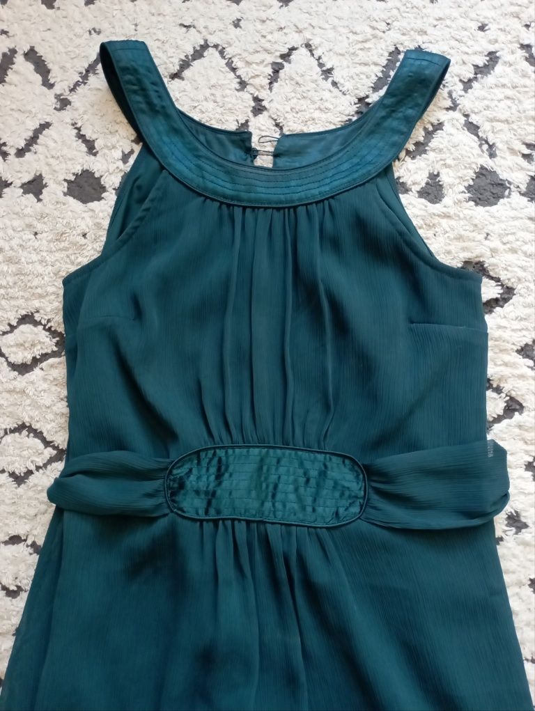 Sukienka Vero Moda 38 M butelkowa zieleń