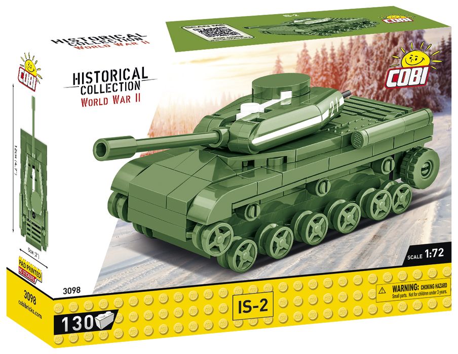 Klocki Cobi 3098 Czołg Is-2 Hc Ww2 130 El.