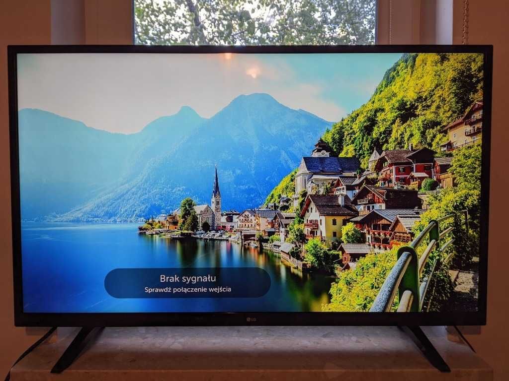 LG 43UJ620V 43" LED 4K płyta zasilacz ok