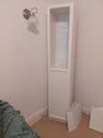 rezerwacja IKEA Billy Oxberg witryna 40x39x202 - drzwi panelowo-szklan