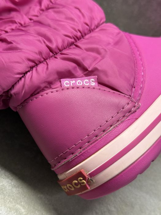 Зимові гумові чоботи (резинові сапоги) Crocs Winter Puff Boot