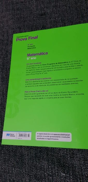 Preparação para Prova Final de Português e de Matemática 9º ano