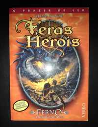 Livro "Feras e Heróis - Ferno O Dragão de Fogo" Volume 1