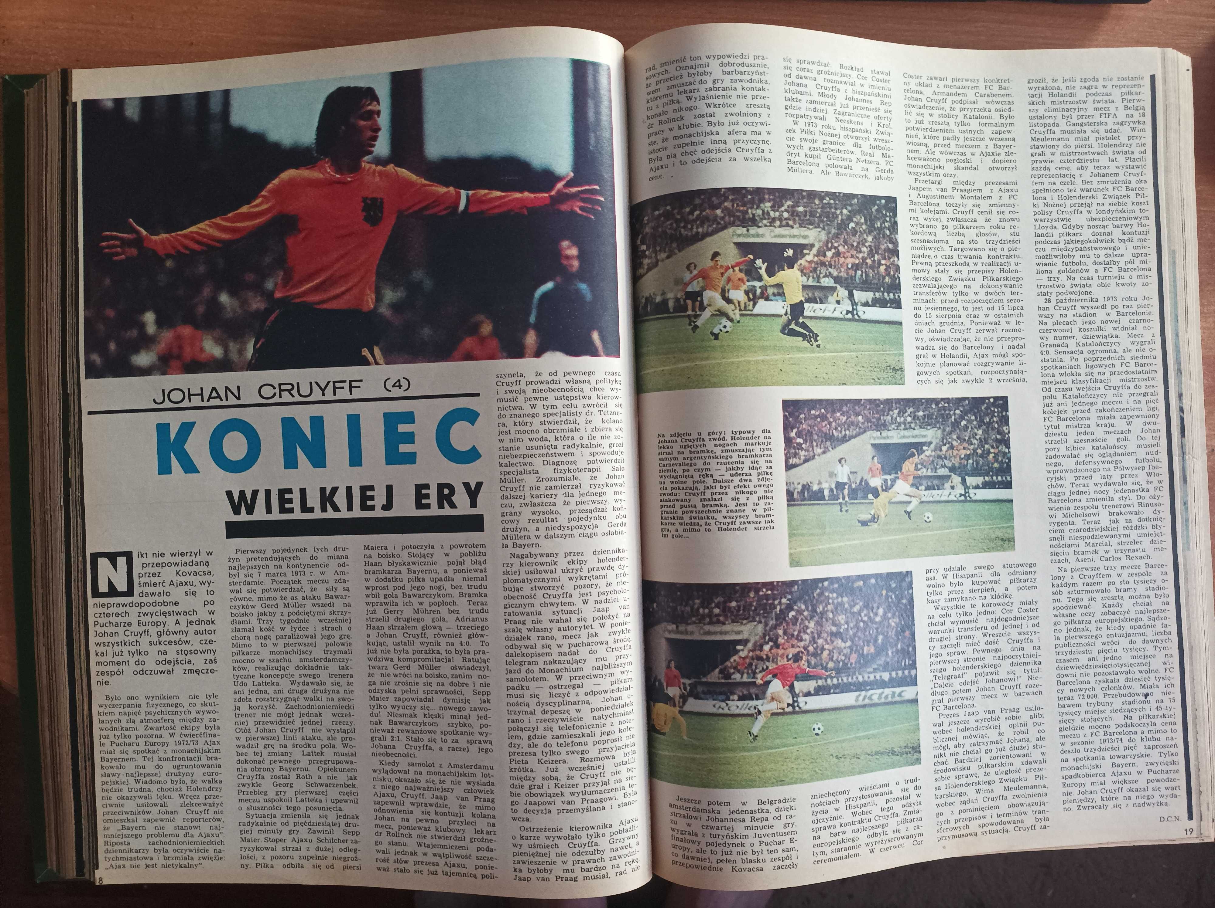 Tygodnik "Sportowiec" - rocznik 1975