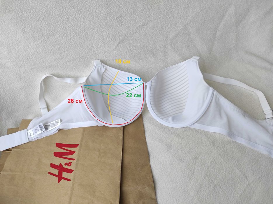 Бюстгальтер без паралона M&S Body р. 80 C