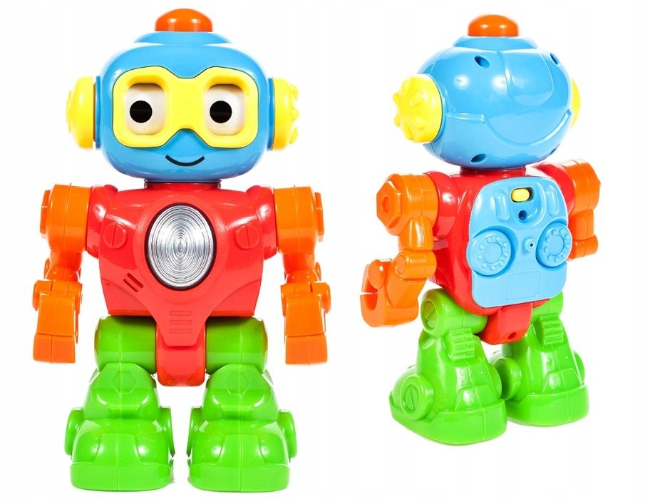 Interaktywny robot+interaktywny młotek Fisher Price