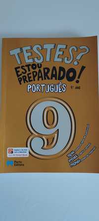 Livros de Preparação do 9°, 8° e 6° ano Português e História e Geo.