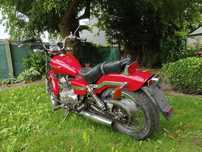 Honda Rebel 125 | 1996 | 24 tys. km | Stan bdb | Pali na dotyk |