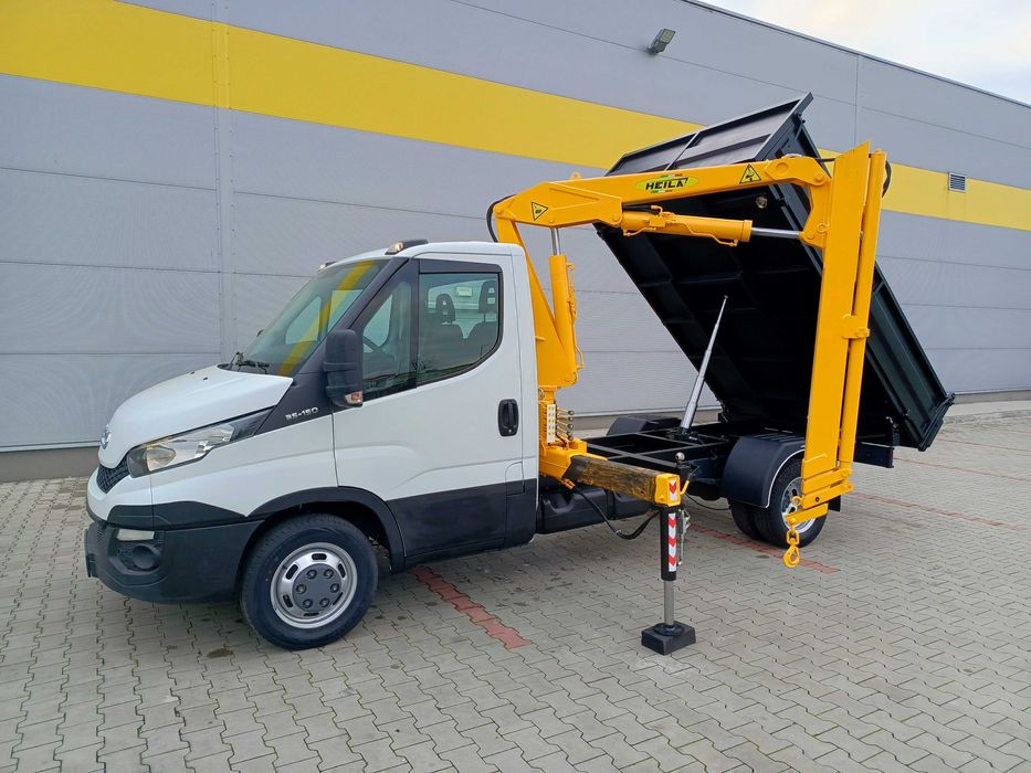 Iveco 3.0  HPI HDS udźwig 1800kg  wywrotka 3 strony Hak Klima Dmc 3.5T