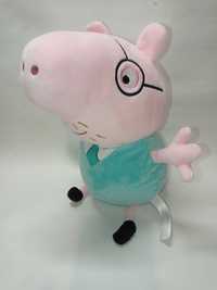 Мягкая игрушка Папа Свин Свинка Пеппа 30 см Peppa pig