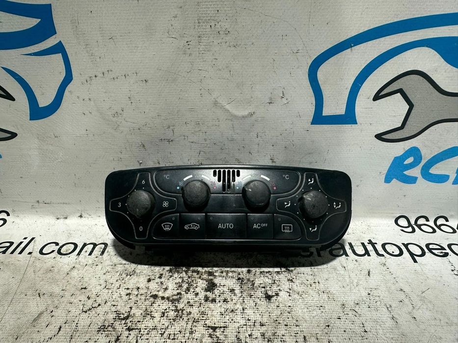 .Display Sofagem Climatronic Digital AC Ar Condicionado Mercedes Benz A2098300085 2000 - 2007