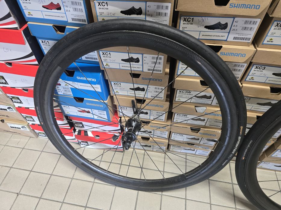 Par de rodas de carbono vision meteon