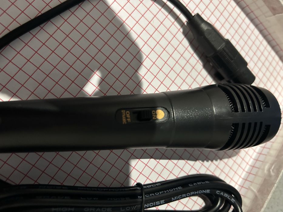 Microfone para karaoke novo