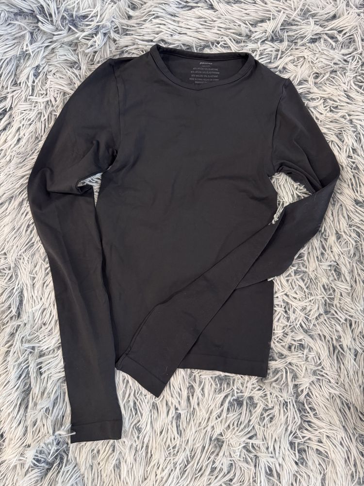 Лонгслів SKIMS Soft smoothing XS колір Onyx