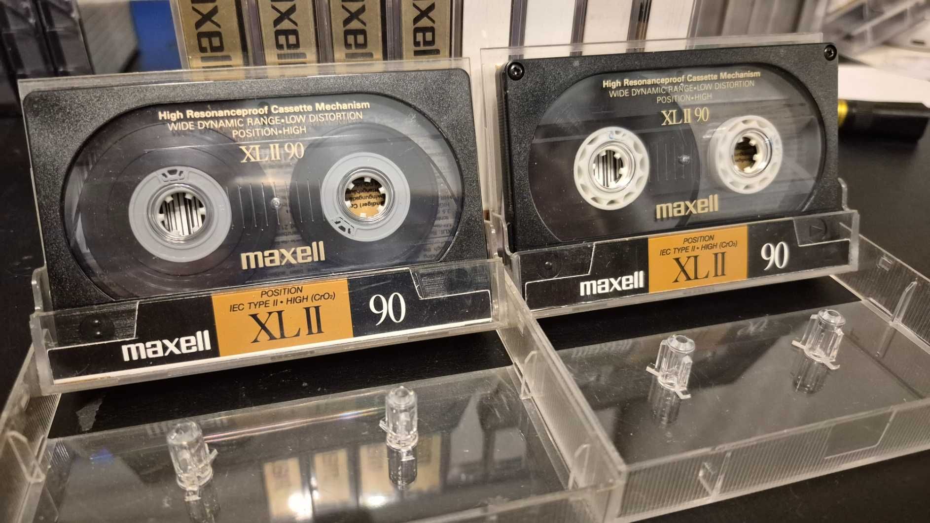 C3 - 10 szt. Kasety magnetofonowe Maxell XL II 90