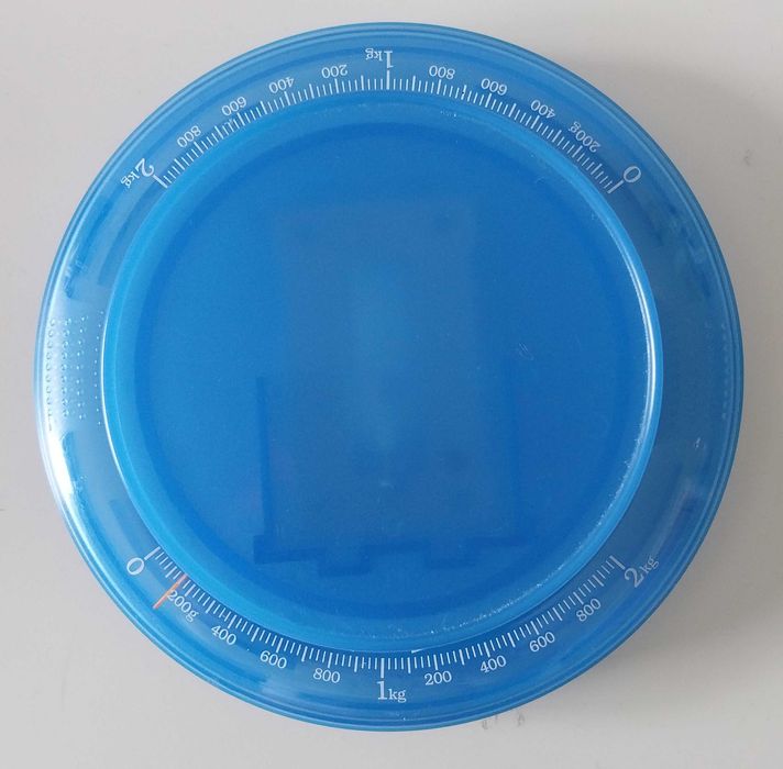 Balança de cozinha pequena, não usa pilhas