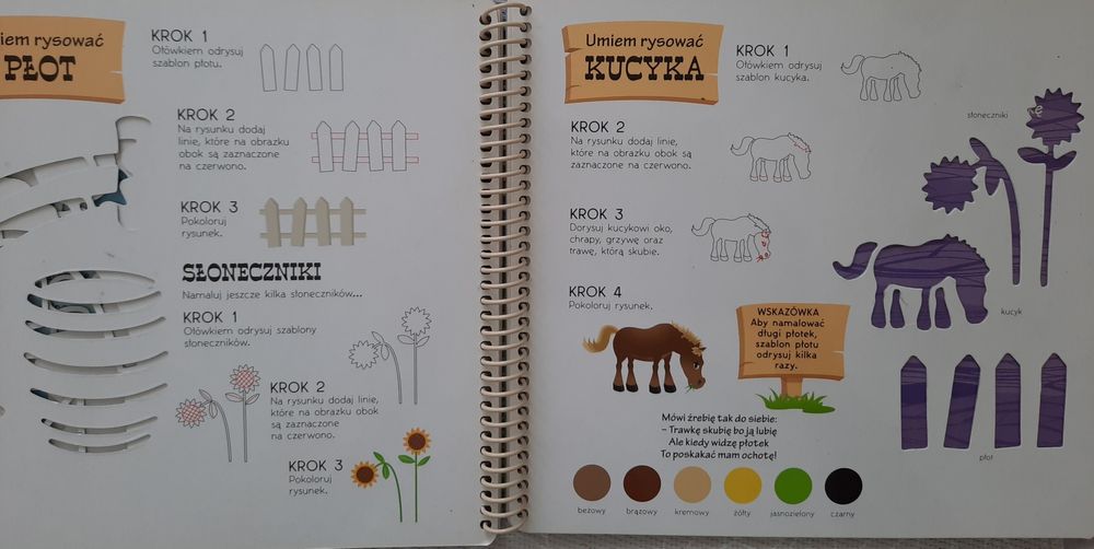 Książeczka z serii 'Umiem rysować '