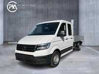 Volkswagen Crafter 35 Skrzyniowy z podwójną kabiną silnik: 2,0 l EU6 SCR 177 KM / skrzynia biegów: Przedni napęd manualna 6-biegowa rozstaw osi: 4490 mm