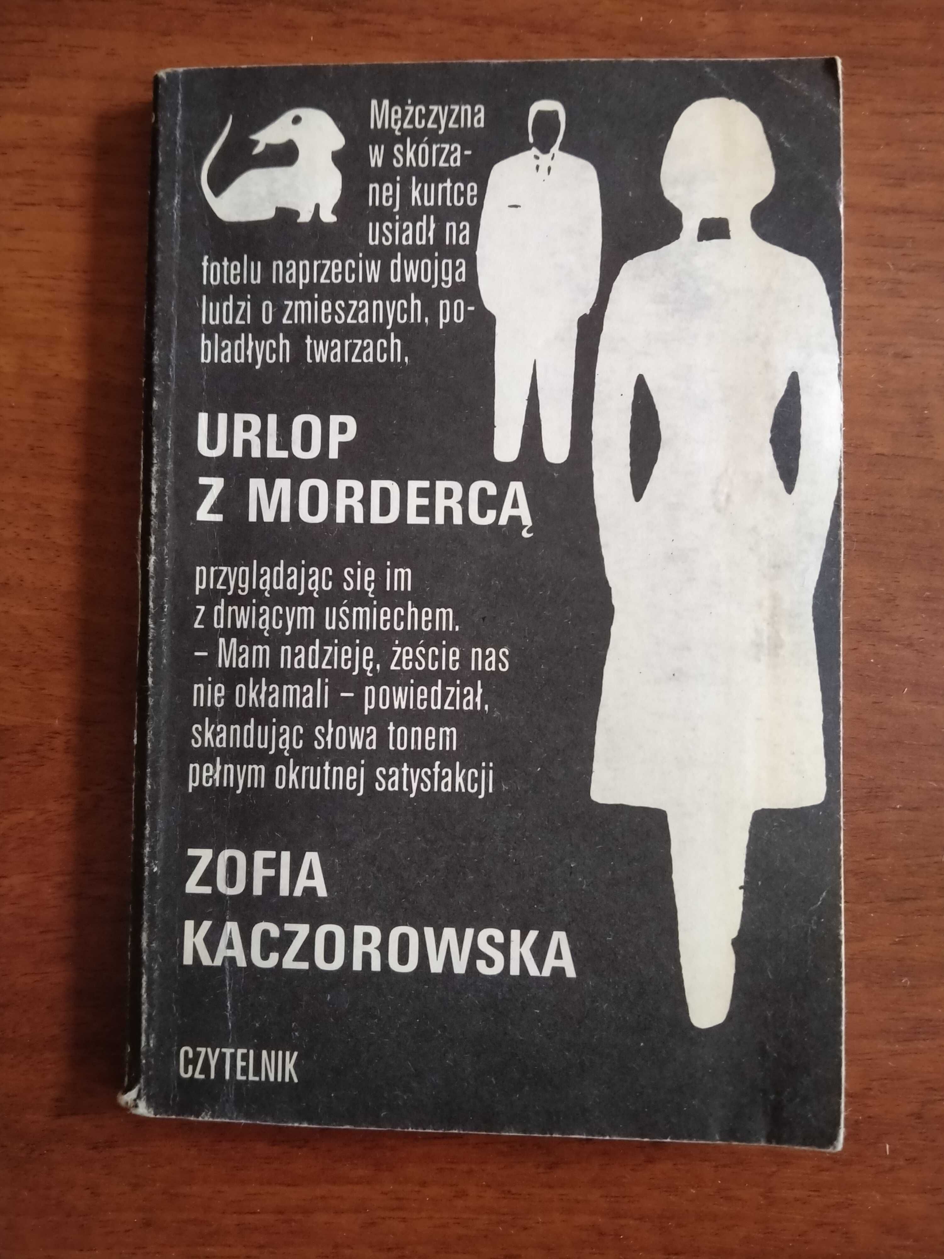 Urlop z mordercą, Zofia Kaczorowska, kryminał PRL, seria z jamnikiem