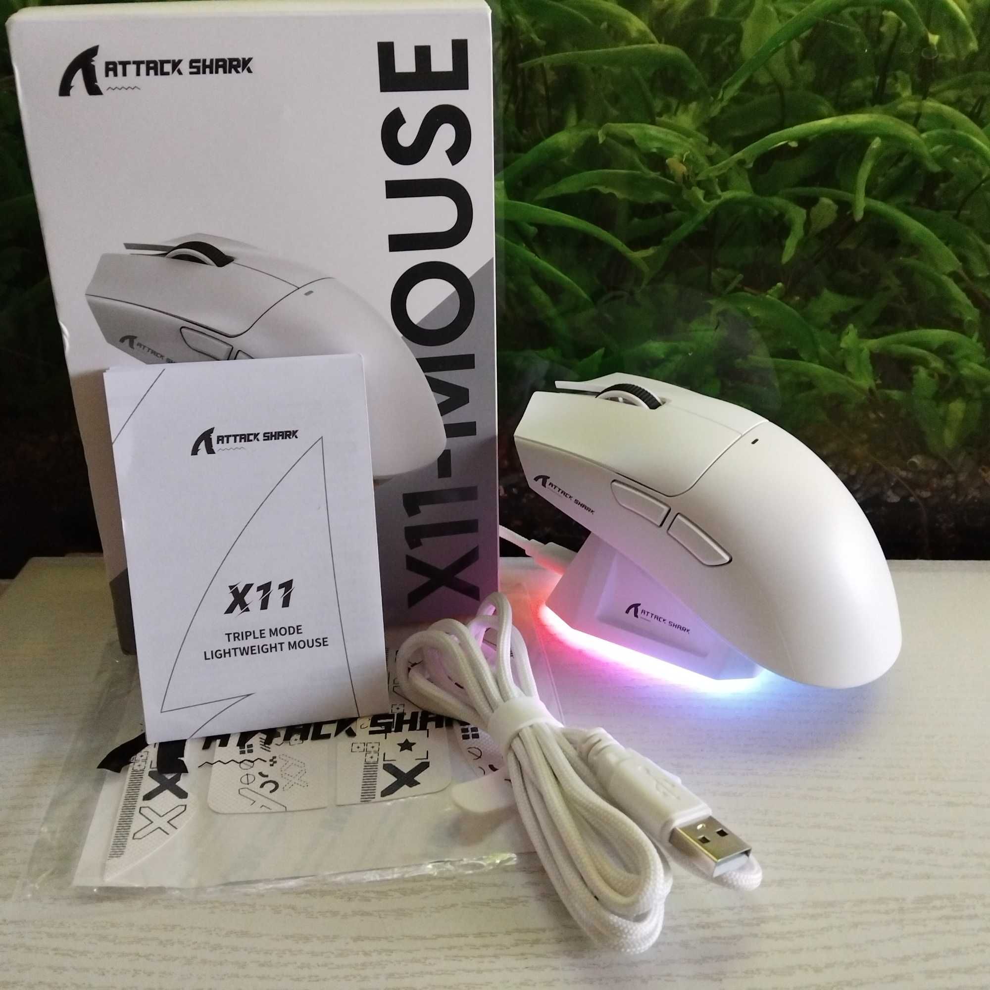 !NEW  ATTACK SHARK X11 Х2 (R1) Smailwolf M6 WarvankV6 PRO PAW3311