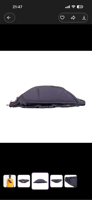 Сумка-бананка на пояс Nike Heritage Waistpack (DB0490-015)