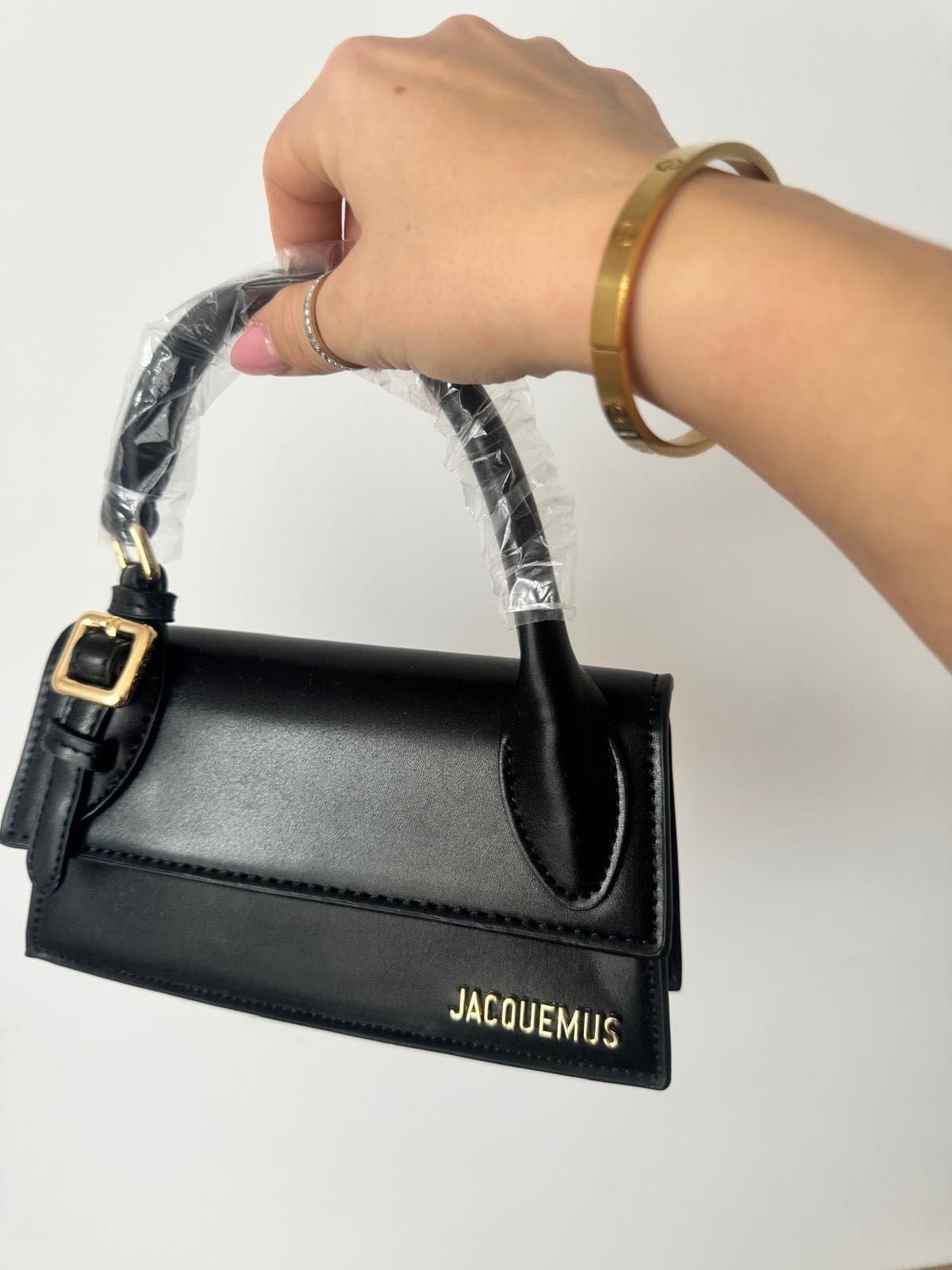 Czarna torebka Jacquemus La Chiquito Long