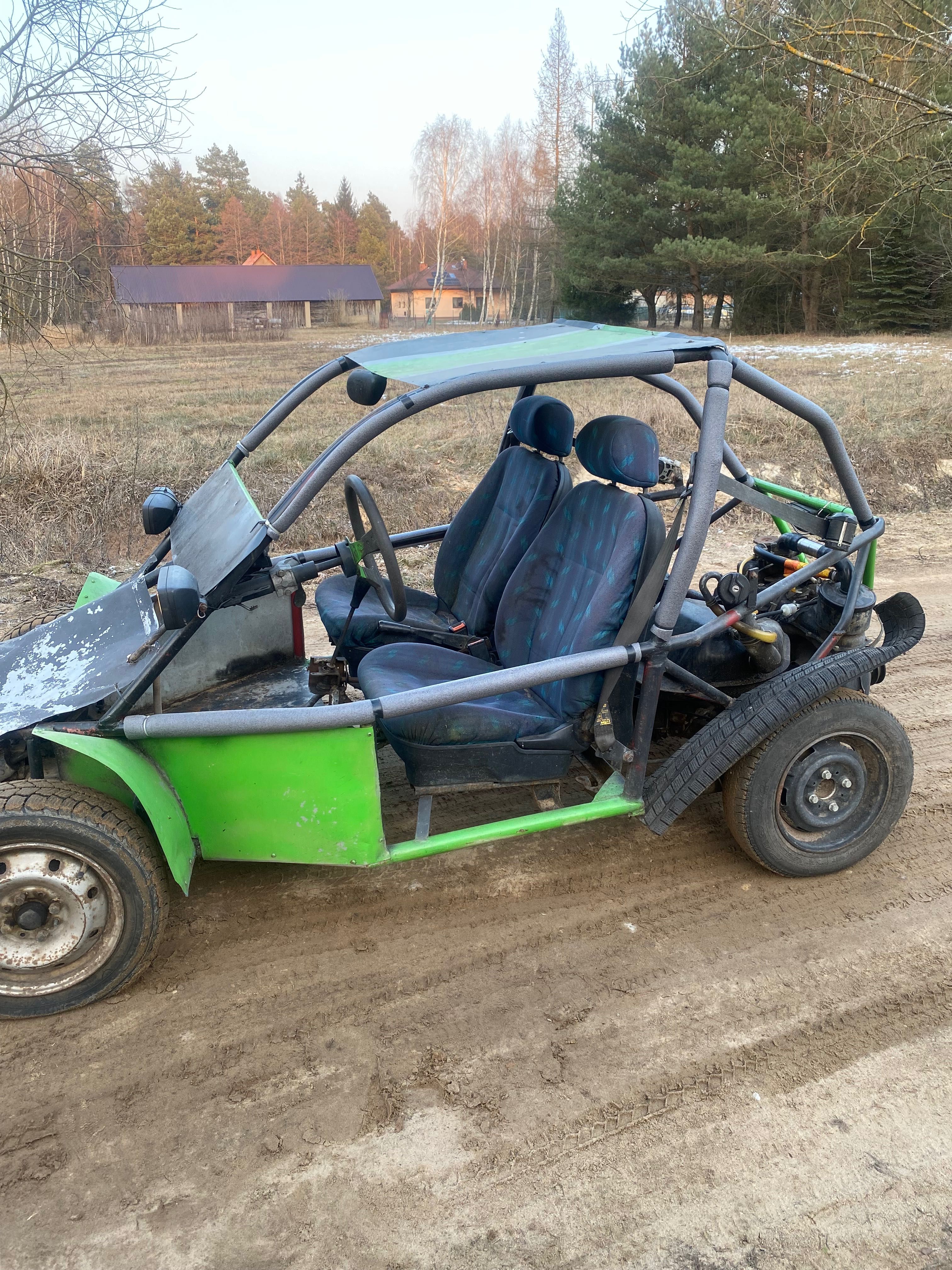 Buggy z silnikiem Fiat 126p tył napęd – emocje nie do opisania! HAK