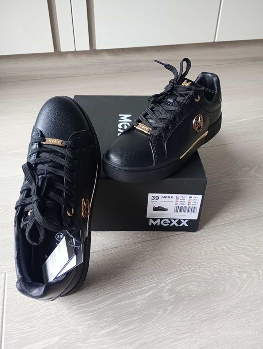 NOWE Mexx Sneakarsy czarne, 39
