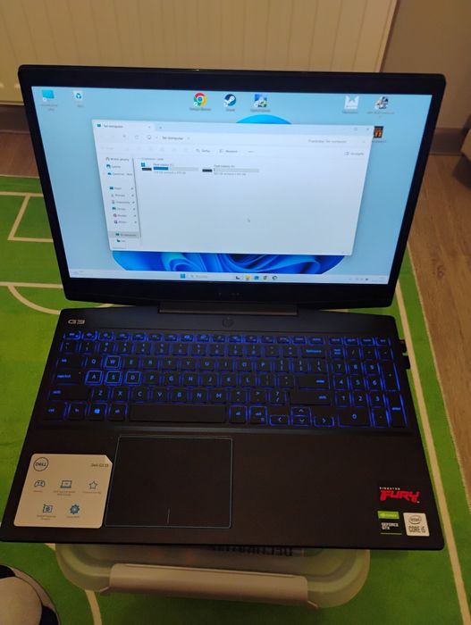 Laptop Dell G3 3500 i510300h/16gb ram/GTX 1650ti/2dyski