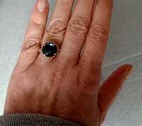 Srebrny pierścionek Pandora z niebieskim kryształem (rozm. 11/51)