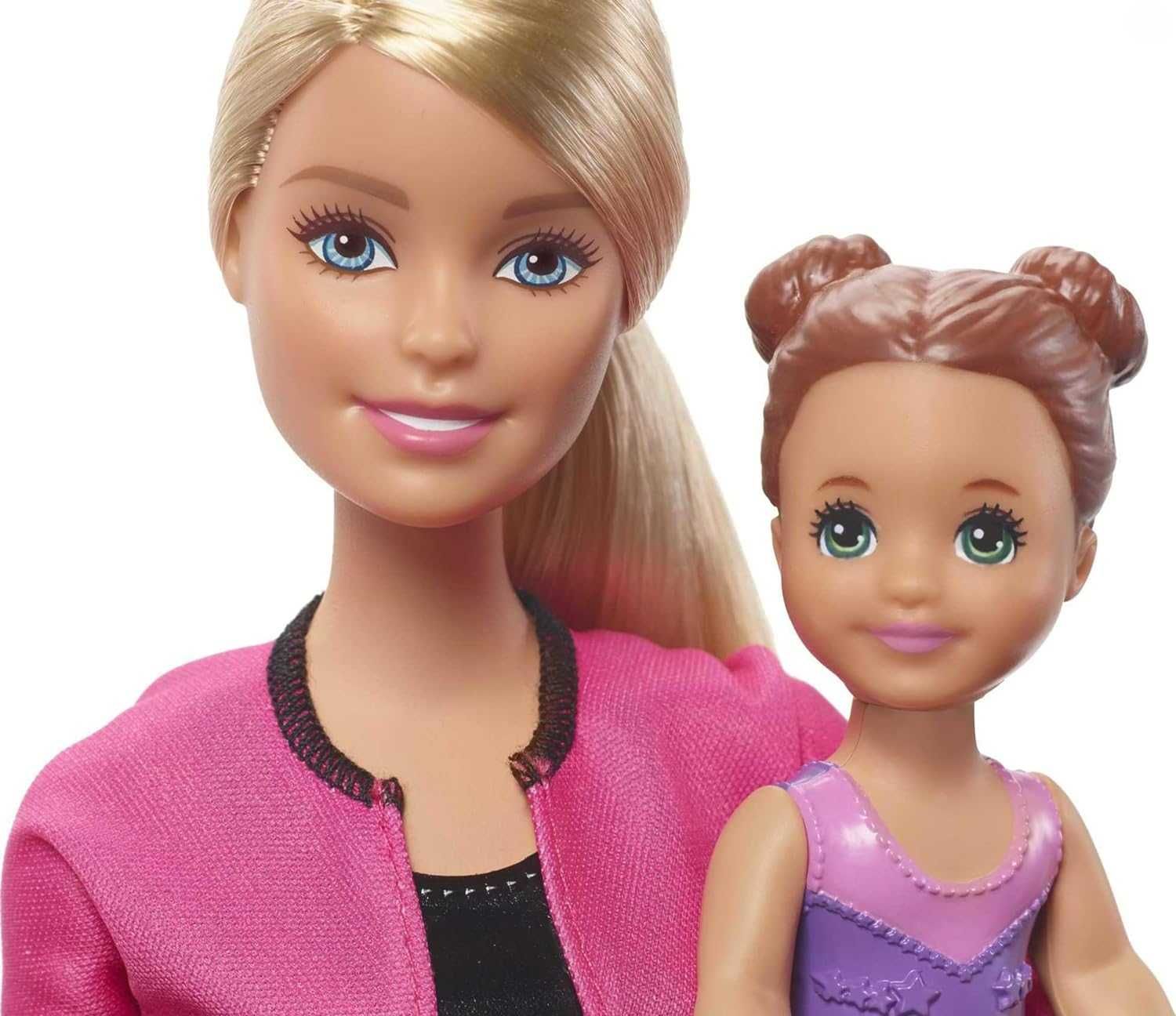 ОРИГИНАЛ! Кукла Барби тренер по гимнастике с ребенком Barbie You can