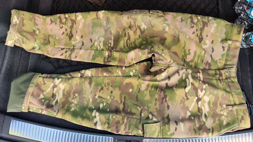 Штани Soft shell multicam