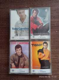 Cassetes do Tony Carreira