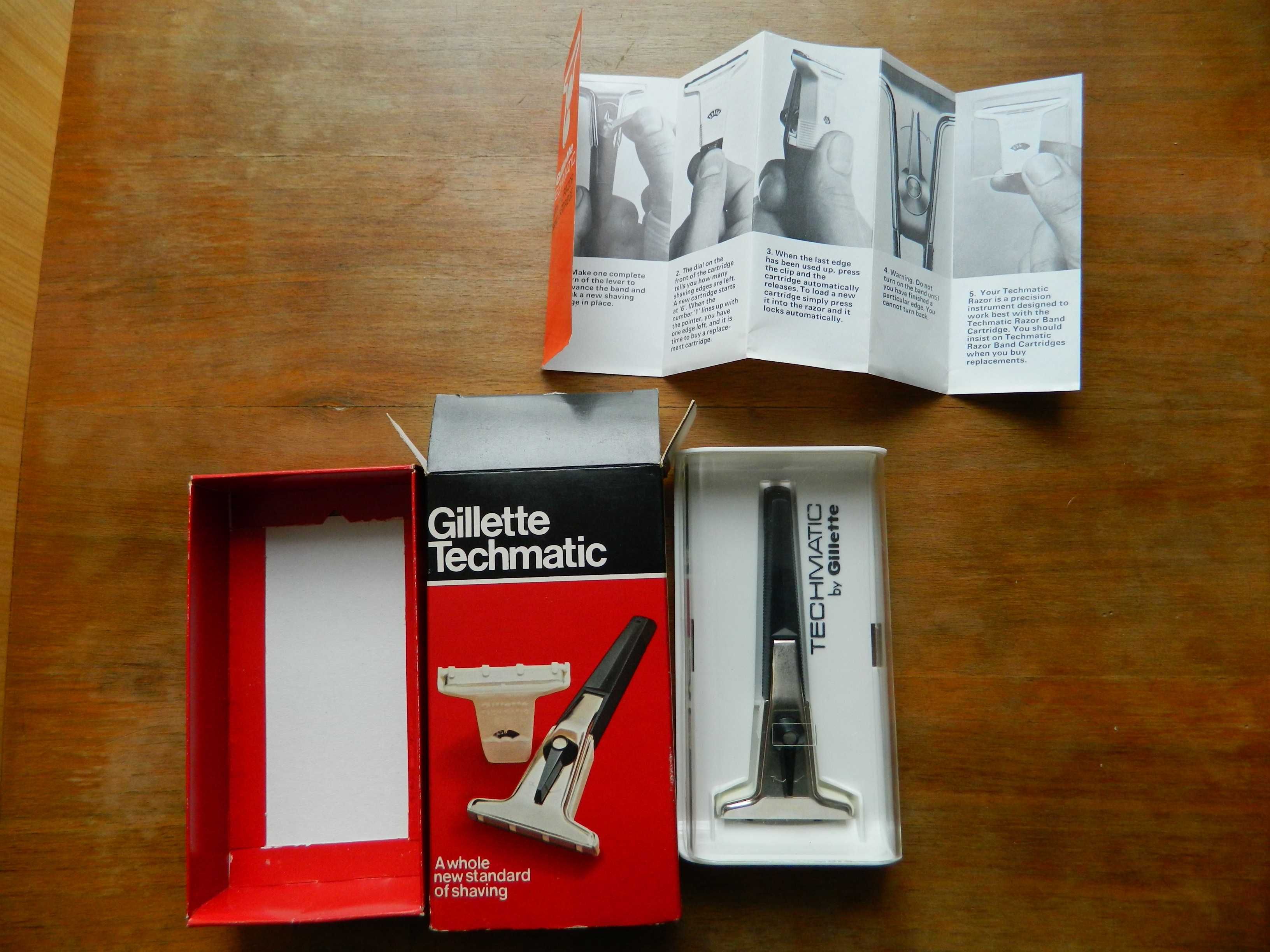 Unikat maszynka nowa techmatic by Gilette PRL