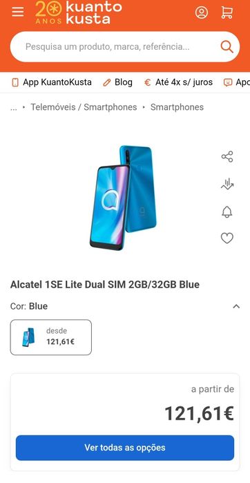 Smarphone Alcatel 1SE