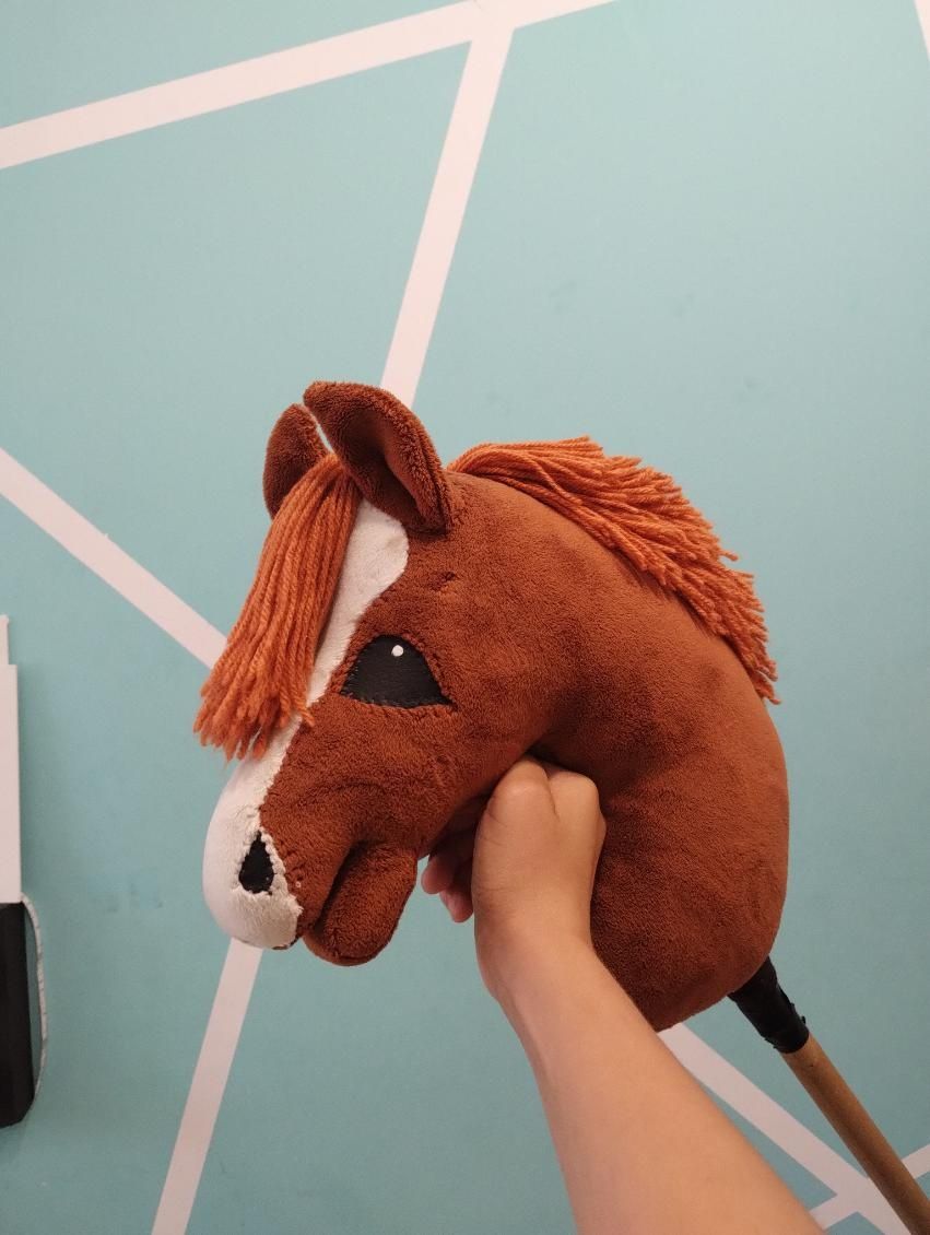Hobby horse rudy z odmianą