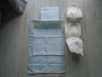 dron tlenowy, gaziki do dezynfekcji, pampers, termometr