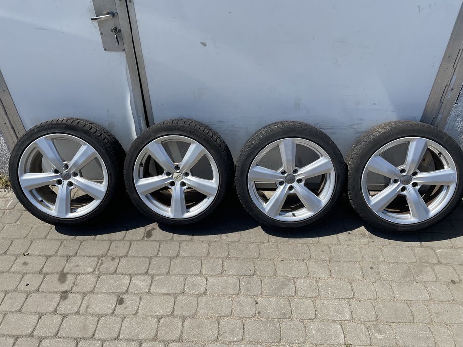 Koła felgi alufelgi 5x112 et35 opony 225/45 18 audi vw seat skoda