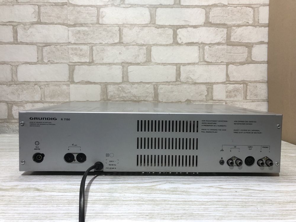 AM/FM стерео ресивер/підсилювач Grundig R 7150 б/у з Німеччини+1