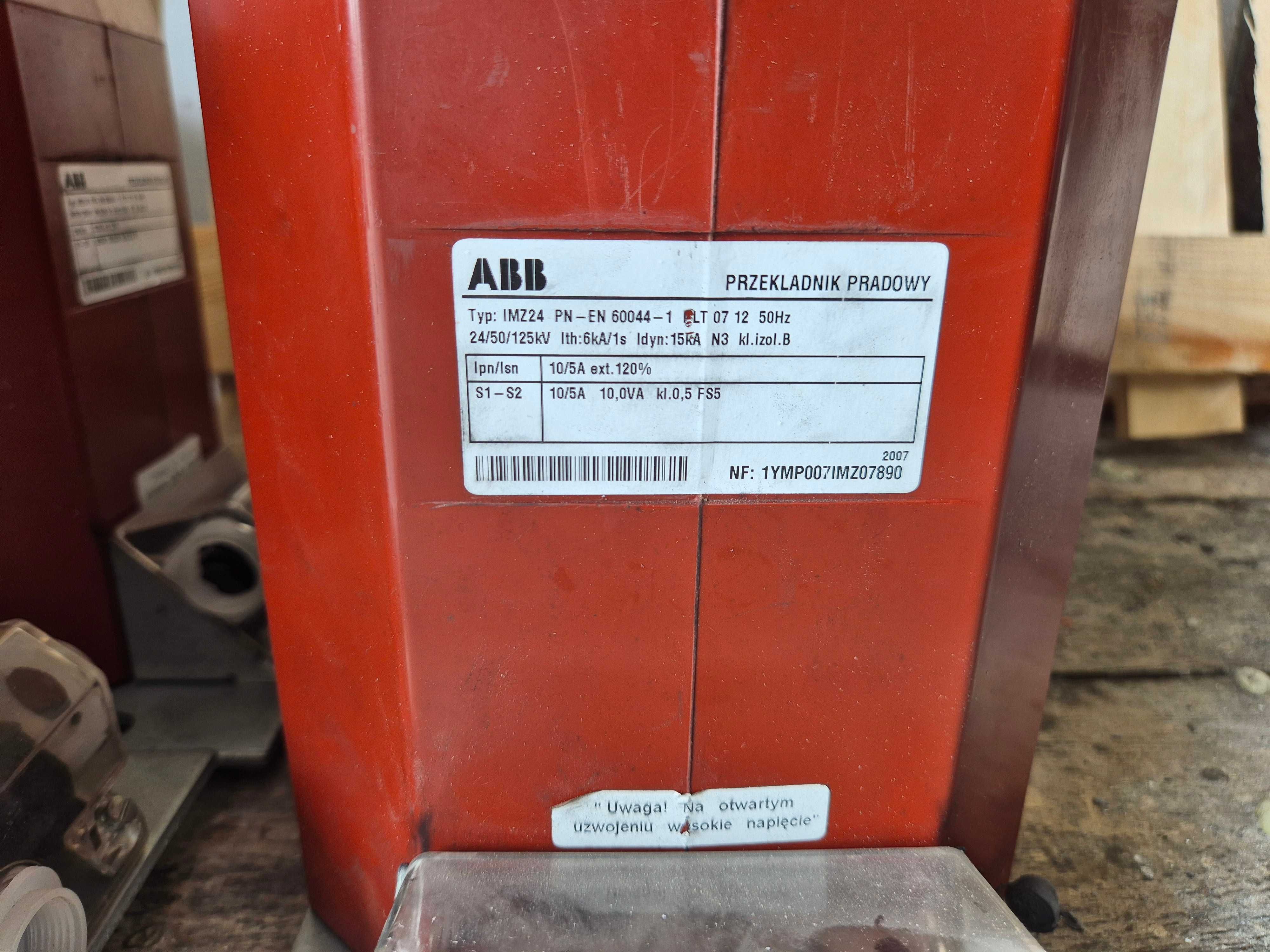 Przekładnik prądowy ABB IMZ24 3szt.