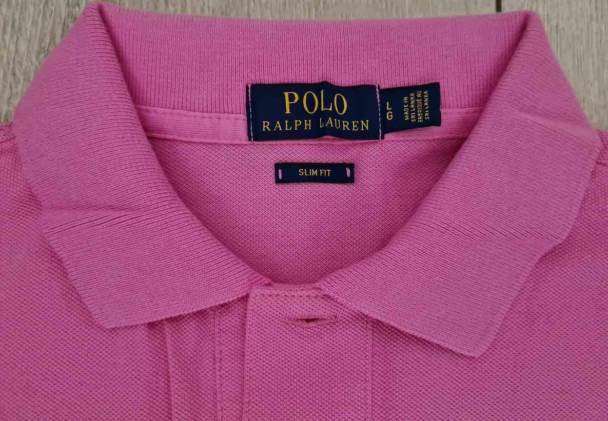 NOWA Koszulka męska POLO RALPH LAUREN slim fit (rozmiar M/L) oryginał