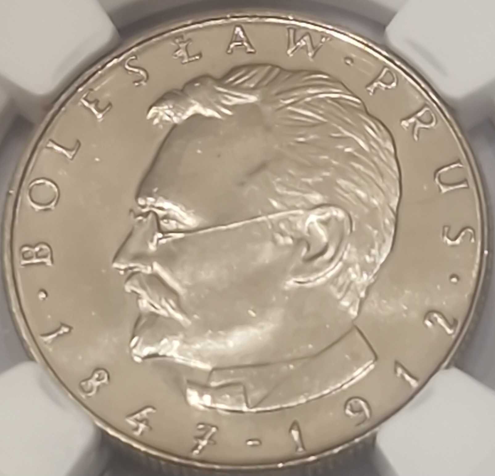 RRR 10 złotych 1976 Bolesław Prus PROOF LIKE Max Nota Świat