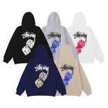Новое Худи Stussy (XS-XXL) Кофта стуси с принтом кубики