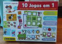 Jogo CLEMENTONI Aprendo Jogando - 10 jogos em 1 (+3 anos)