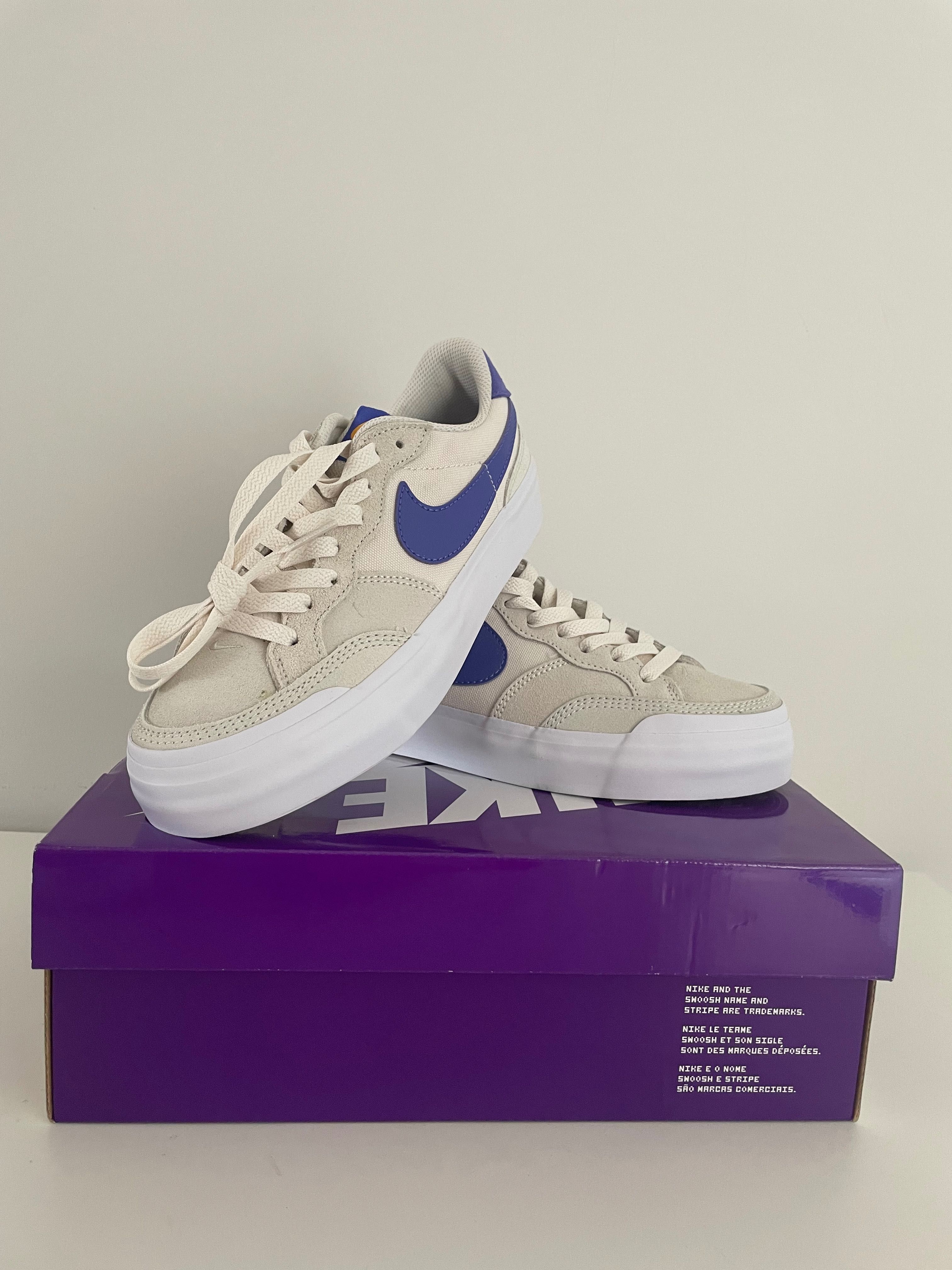 Nike SB - Ténis Bege e Roxo