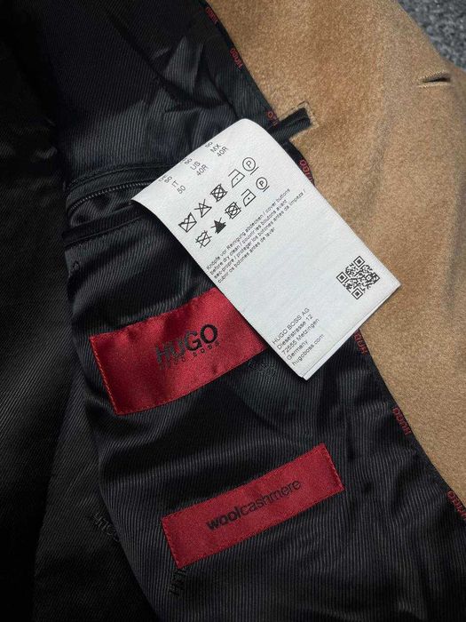 Чоловіче кашемірове пальто HUGO BOSS Migor - 100% КАШЕМІР - 50(L)