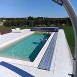 Basen ogrodowy murowany 8*4*1,5m kompleksowo