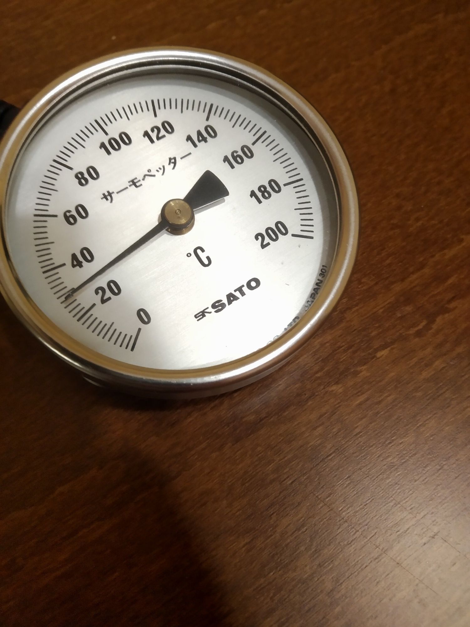 Termometr SATO japoński magnes do 200C