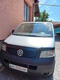 Volkswagen Transporter 8+1, long 2.5d, 96kwt. 2004рік. лужений кузов