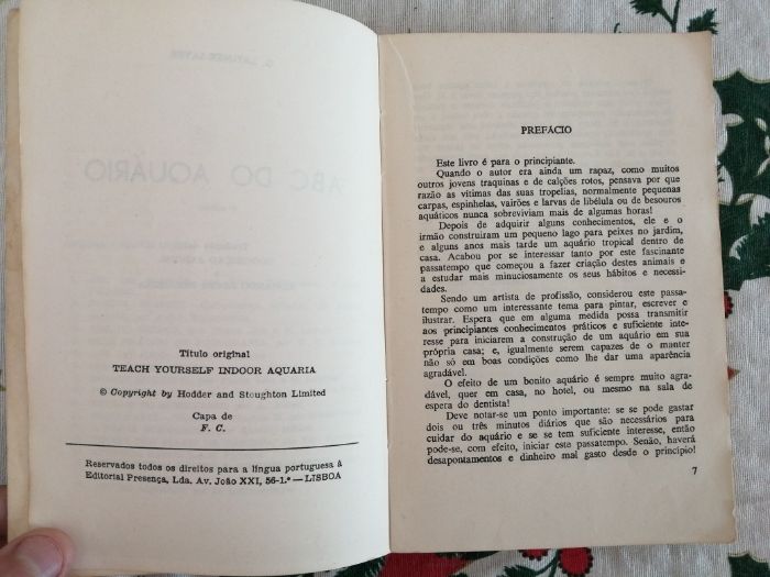 ABC do Aquário, Editorial Presença